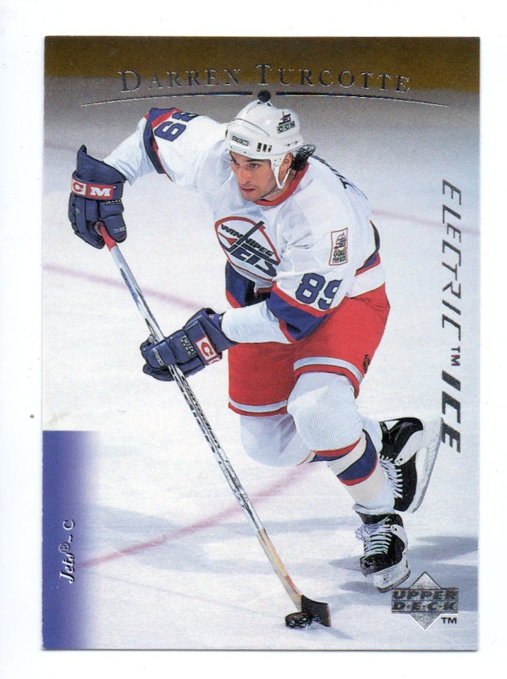1995-96 Upper Deck Electric Ice #481 Darren Turcotte (12-B14-NHLJETS)