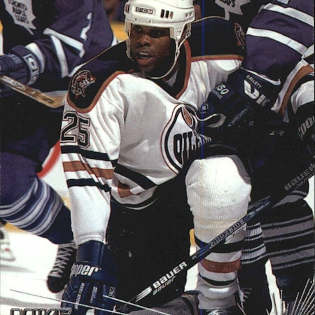 1997-98 Pacific Silver #164 Mike Grier (10-B14-OILERS)