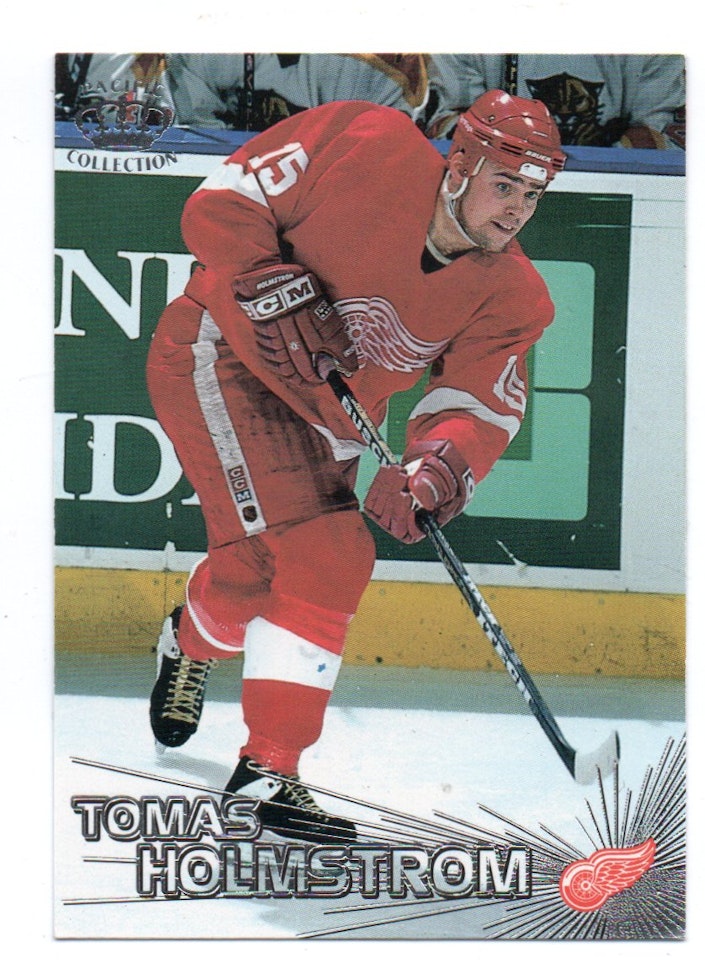 1997-98 Pacific Silver #319 Tomas Holmstrom (15-B14-REDWINGS)