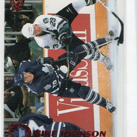 1998-99 Pacific Red #413 Mike Johnson (10-B14-MAPLELEAFS)