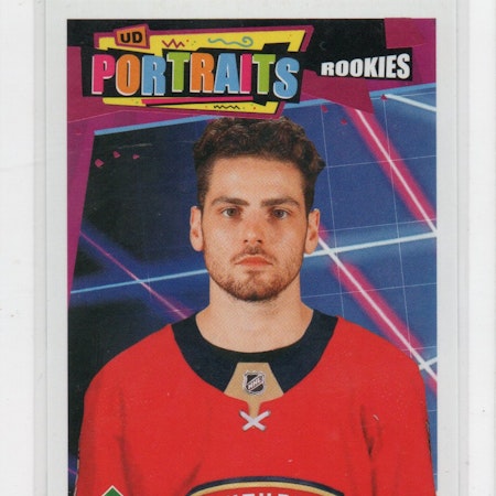 2020-21 Upper Deck UD Portraits #P53 Chase Priskie (10-A9-NHLPANTHERS)