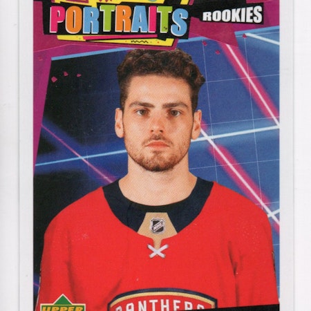 2020-21 Upper Deck UD Portraits #P53 Chase Priskie (10-B9-NHLPANTHERS)