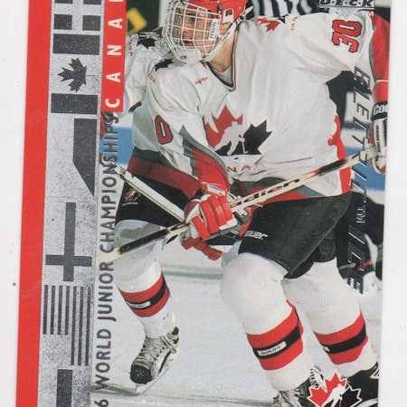 1995-96 Upper Deck Electric Ice #528 Rhett Warrener (10-B8-CANADA)