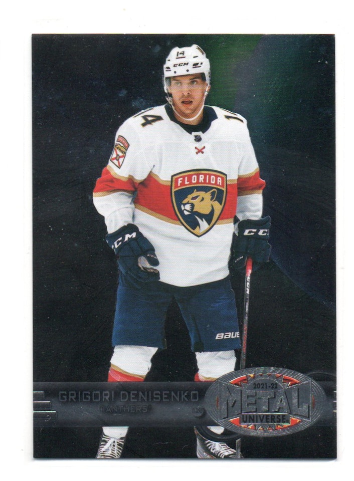 2021-22 Metal Universe '97-98 Retro Rookies #R29 Grigori Denisenko (10-A15-NHLPANTHERS)