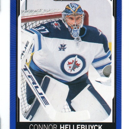 2021-22 O-Pee-Chee Blue #39 Connor Hellebuyck (12-A8-NHLJETS)