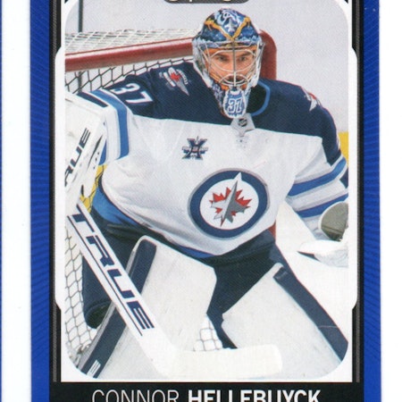 2021-22 O-Pee-Chee Blue #39 Connor Hellebuyck (12-A9-NHLJETS)