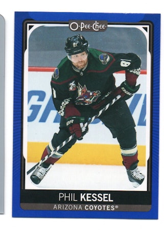 2021-22 O-Pee-Chee Blue #77 Phil Kessel (10-A4-COYOTES)
