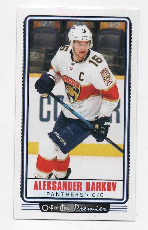 2021-22 O-Pee-Chee OPC Premier Tallboys #P26 Aleksander Barkov (10-A5-NHLPANTHERS)