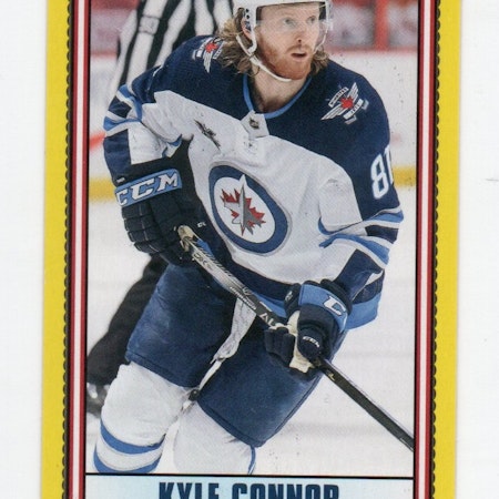 2021-22 O-Pee-Chee OPC Premier Tallboys Yellow #P18 Kyle Connor (12-A5-NHLJETS)