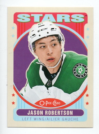 2021-22 O-Pee-Chee Retro #61 Jason Robertson (10-A10-NHLSTARS)