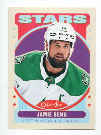 2021-22 O-Pee-Chee Retro #188 Jamie Benn (10-A14-NHLSTARS)