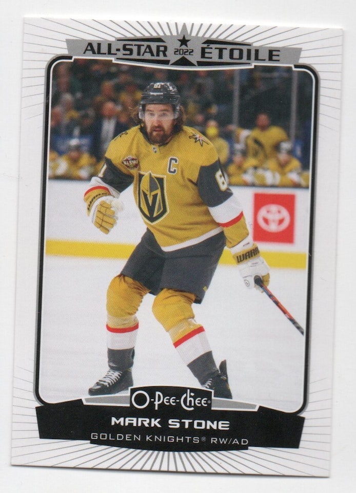 2022-23 O-Pee-Chee #528 Mark Stone AS (10-A5-GOLDENKNIGHTS)