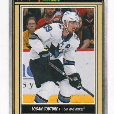 2022-23 O-Pee-Chee OPC Premier #P70 Logan Couture (10-A9-SHARKS)