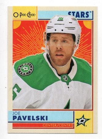 2022-23 O-Pee-Chee Retro #48 Joe Pavelski (10-A8-NHLSTARS)