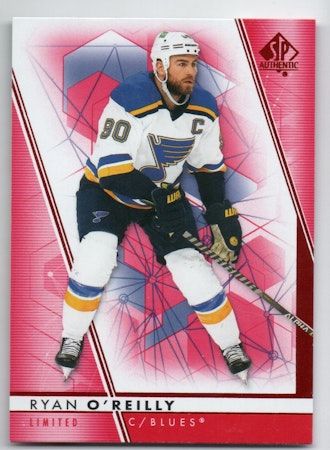 2022-23 SP Authentic Limited Red #90 Ryan O'Reilly (10-A8-BLUES)