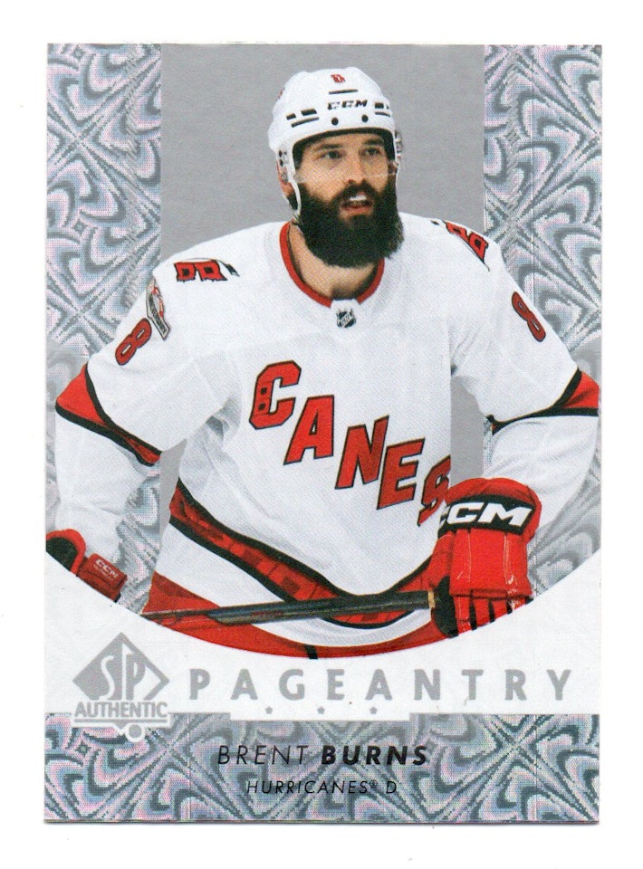2022-23 SP Authentic Pageantry #P20 Brent Burns (10-A4-HURRICANES)