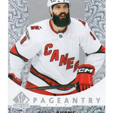2022-23 SP Authentic Pageantry #P20 Brent Burns (10-A4-HURRICANES)