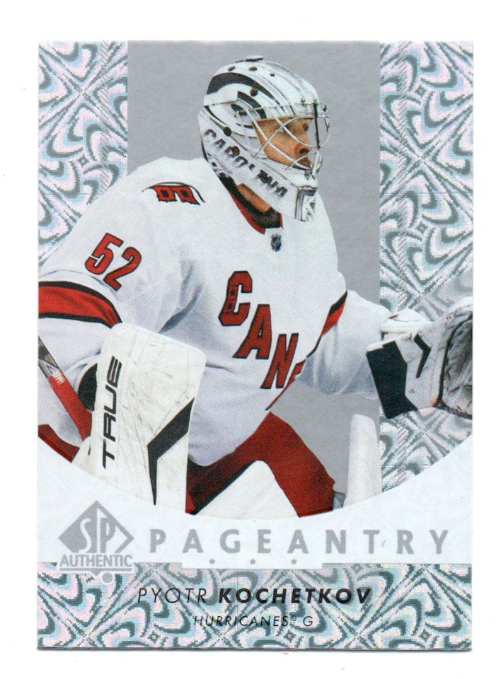 2022-23 SP Authentic Pageantry #P84 Pyotr Kochetkov (10-A3-HURRICANES) (2)