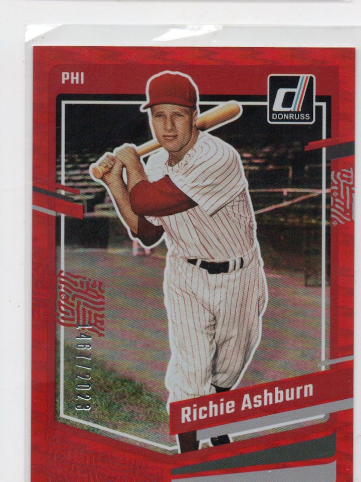 2023 Donruss Holo Red #239 Richie Ashburn (20-B5-MLBPHILLIES)