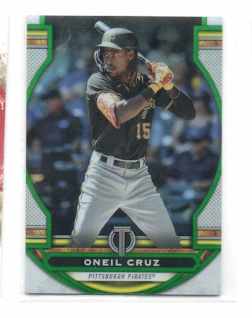 2023 Topps Tribute Green #82 Oneil Cruz (30-B10-MLBPIRATES)