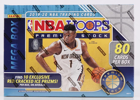 2019-20 Panini Hoops Premium Stock Basketball (Mega Box)