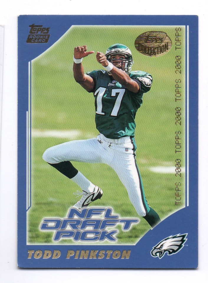 2000 Topps Collection #395 Todd Pinkston (5-B4-NFLEAGLES) SEE CONDITION