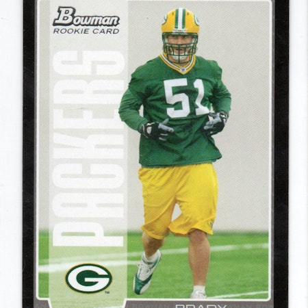2005 Bowman #233 Brady Poppinga RC (10-B3-NFLPACKERS)