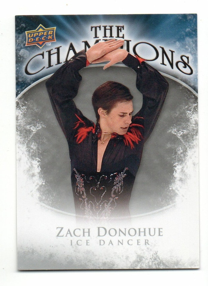 2009-10 Upper Deck The Champions #CHZD Zachary Donohue (20-B3-OTHERS)