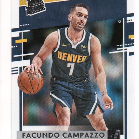 2020-21 Panini Chronicles #196 Facundo Campazzo Donruss RR (10-B3-NBANUGGETS)