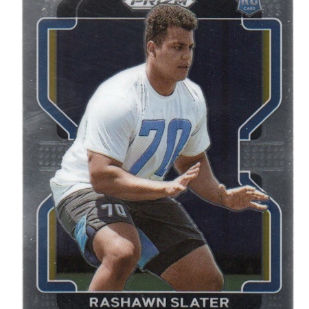 2021 Panini Prizm #431 Rashawn Slater RC (10-B3-NFLCHARGERS)