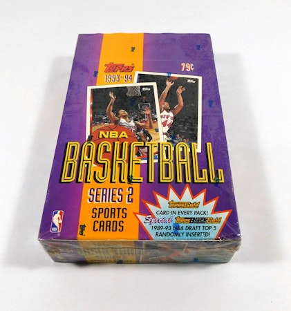 1993-94 Topps Series 2 Basketball (Hobby Box)