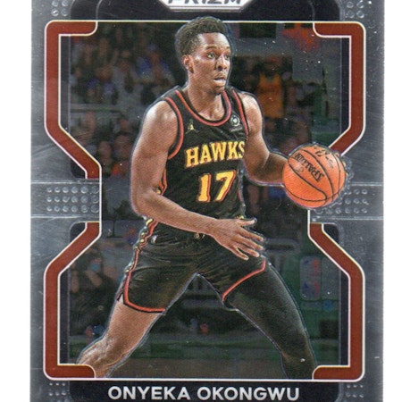 2021-22 Panini Prizm #75 Onyeka Okongwu (5-B3-NBAHAWKS)