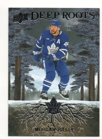 2023-24 Upper Deck Deep Roots #DR28 Morgan Rielly (10-B5-MAPLELEAFS)