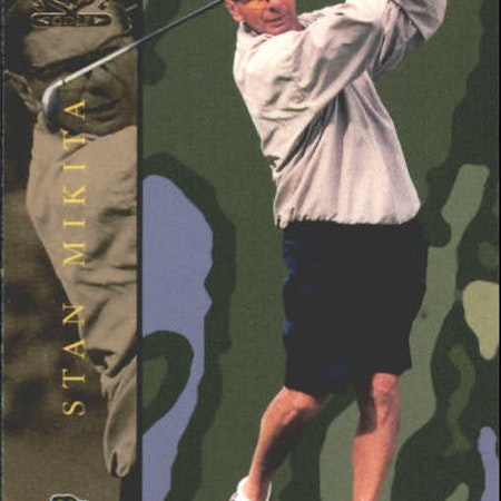 2002-03 BAP Signature Series Golf #GS86 Stan Mikita (10-B13-BLACKHAWKS)
