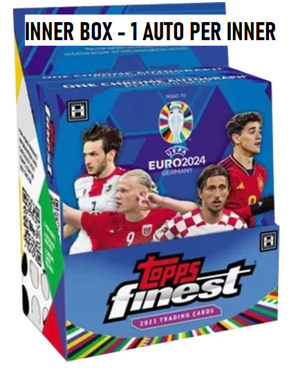 2023-24 Topps Finest Road to UEFA Euro 2024 (Hobby Mini-Box)