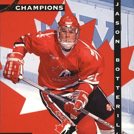 1995-96 Donruss Canadian World Junior Team #18 Jason Botterill (10-B12-CANADA)