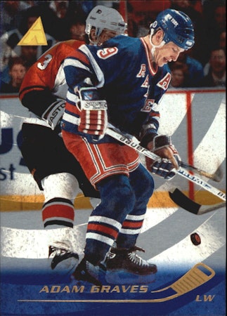 1995-96 Pinnacle Rink Collection #45 Adam Graves (15-B7-RANGERS)