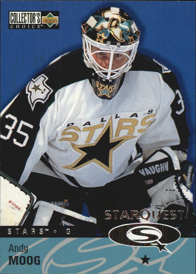 1997-98 Collector's Choice StarQuest #SQ34 Andy Moog (10-B12-NHLSTARS)
