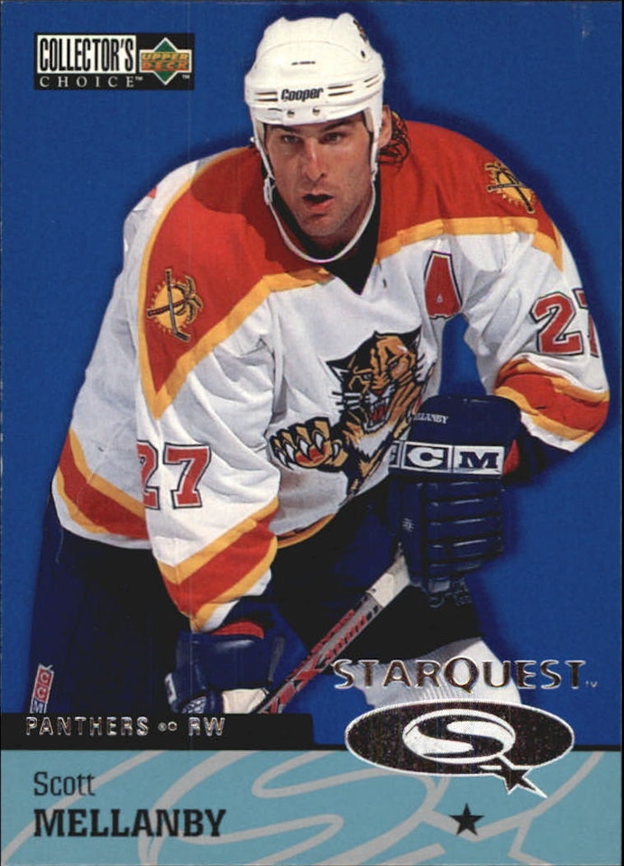 1997-98 Collector's Choice StarQuest #SQ37 Scott Mellanby (10-B12-NHLPANTHERS)