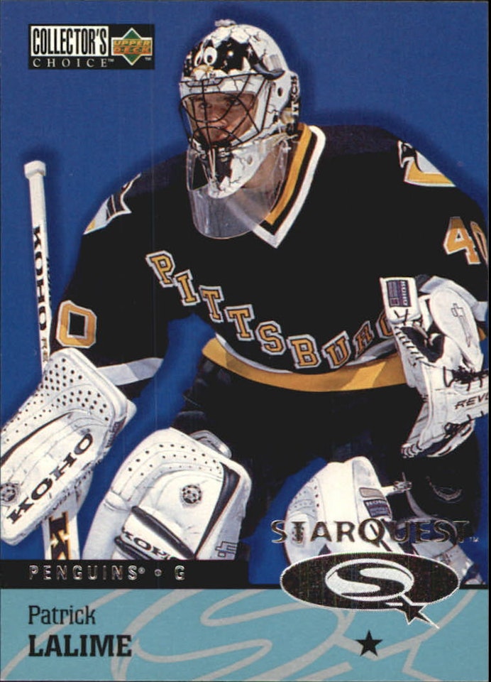 1997-98 Collector's Choice StarQuest #SQ40 Patrick Lalime (10-B12-PENGUINS)