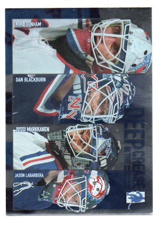 2003-04 BAP Memorabilia Deep in the Crease #D5 New York Rangers (10-B12-RANGERS)
