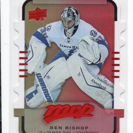 2014-15 Upper Deck MVP Colors and Contours #85 Ben Bishop T2 (25-B7-LIGHTNING)