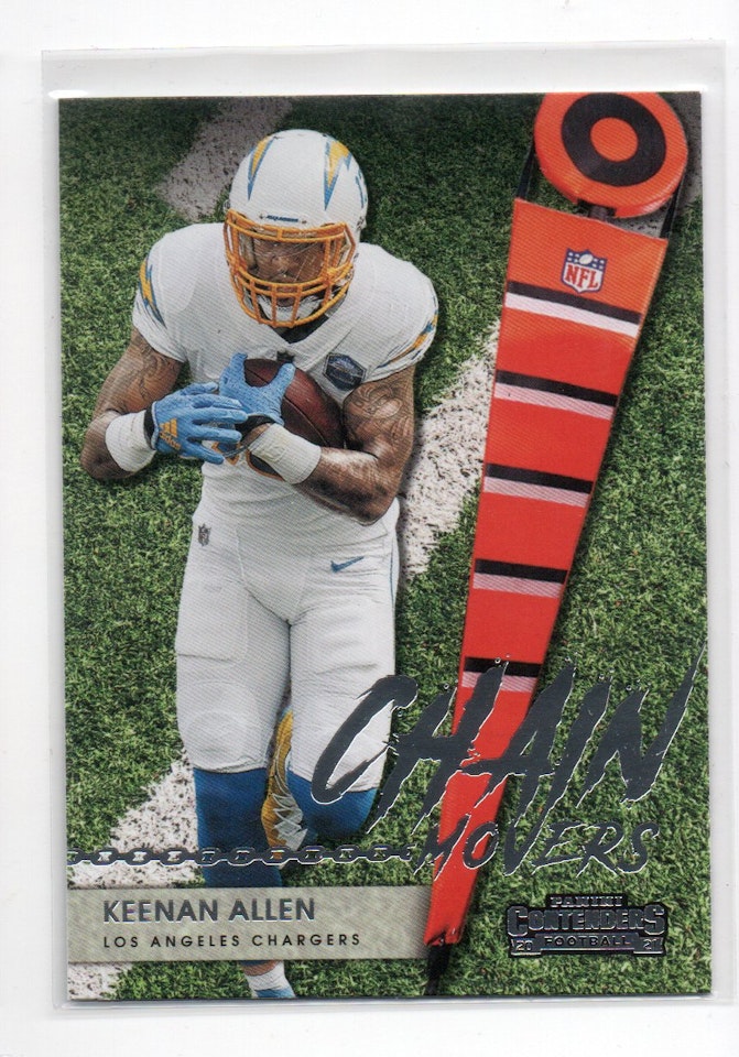 2021 Panini Contenders Chain Movers #14 Keenan Allen (15-B7-NFLCHARGERS)