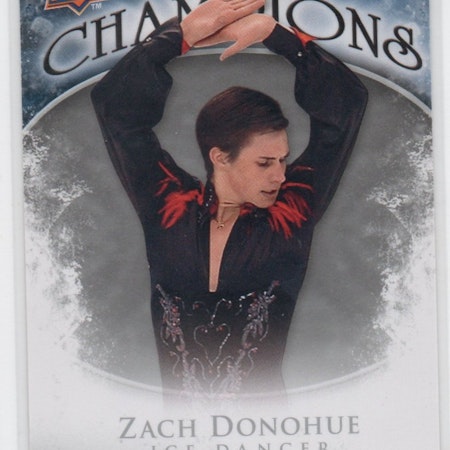 2009-10 Upper Deck The Champions #CHZD Zachary Donohue (20-B12-OTHERS)
