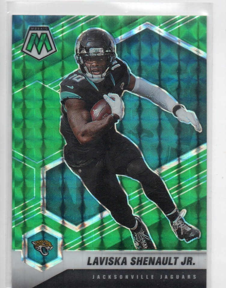 2021 Panini Mosaic Mosaic Green #101 Laviska Shenault Jr. (20-C5-NFLJAGUARS)