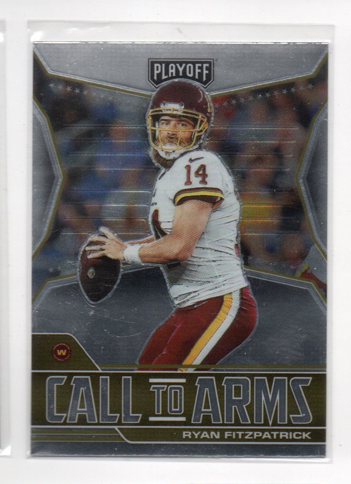 2021 Playoff Call to Arms #7 Ryan Fitzpatrick (10-B7-NFLREDSKINS)