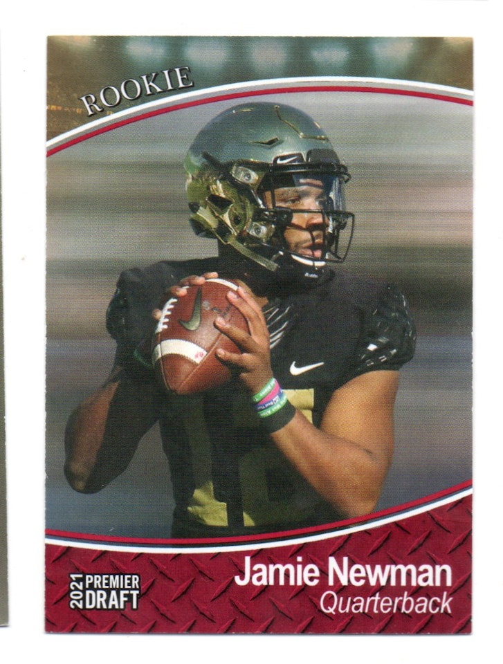 2021 SAGE HIT Red #82 Jamie Newman (10-B7-NFLEAGLES)