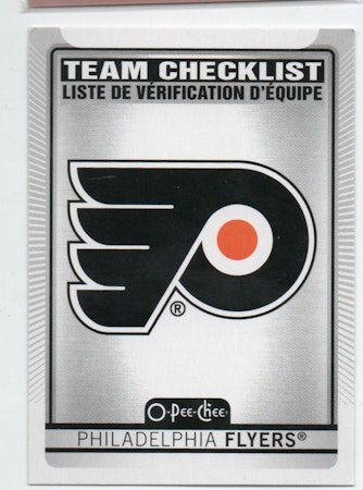 2021-22 O-Pee-Chee #572 Philadelphia Flyers CL (5-B7-FLYERS)