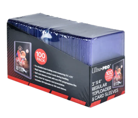 Toploaders 35pt (100-pack) (inkl. 100 sleeves)