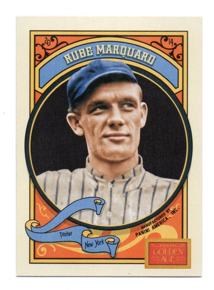 2014 Panini Golden Age #39 Rube Marquard (5-C4-OTHERS)